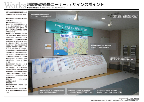 地域医療連携室コーナーデザインのポイント