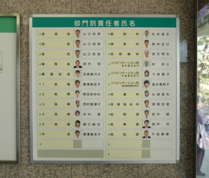 責任者表示