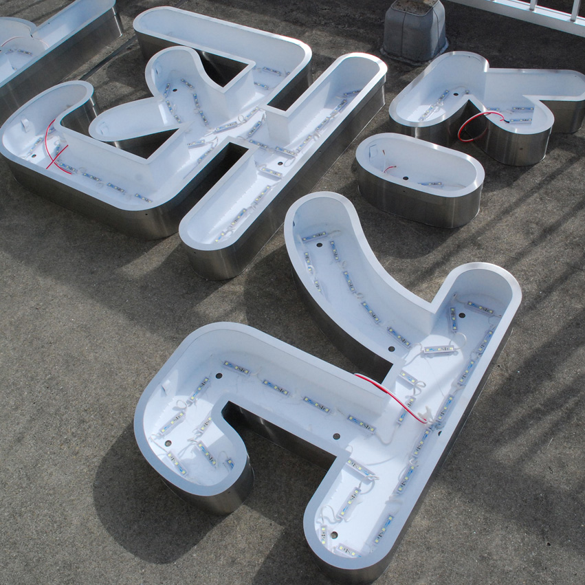 LED sign example 